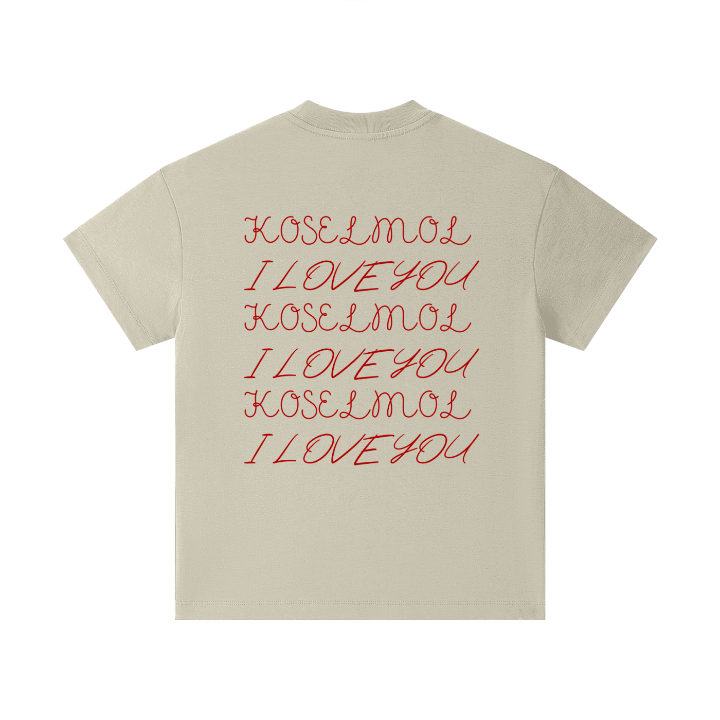 Koselmol (Red) Pure Cotton Essential Kids T-Shirt